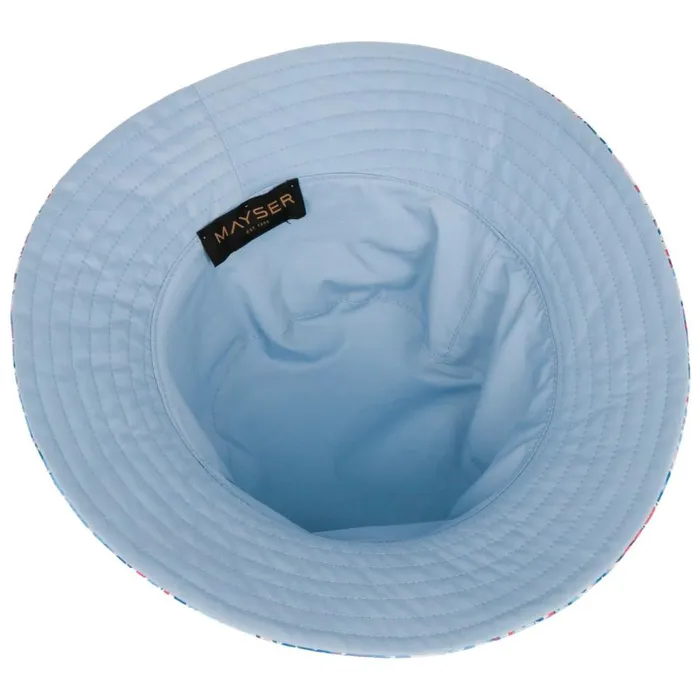 Women New Malu Paisley Reversible Hat Blue Mayser Bucket Hats Women New Malu Paisley Reversible Hat Blue Mayser Bucket Hats