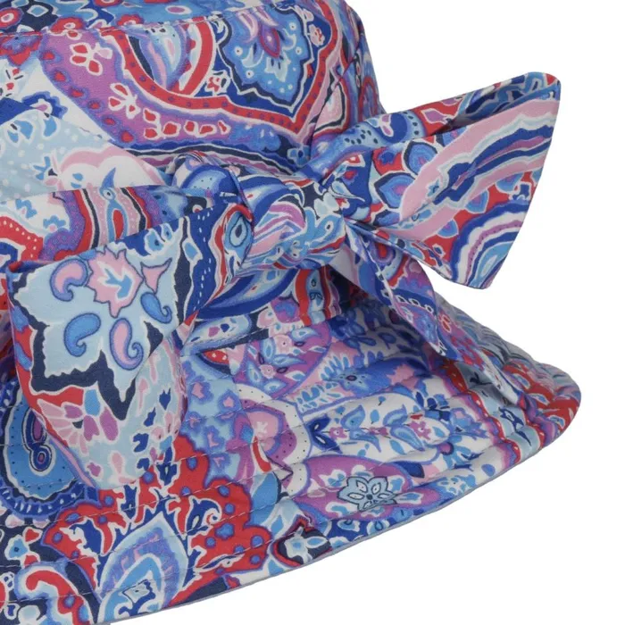 Women New Malu Paisley Reversible Hat Blue Mayser Bucket Hats Women New Malu Paisley Reversible Hat Blue Mayser Bucket Hats