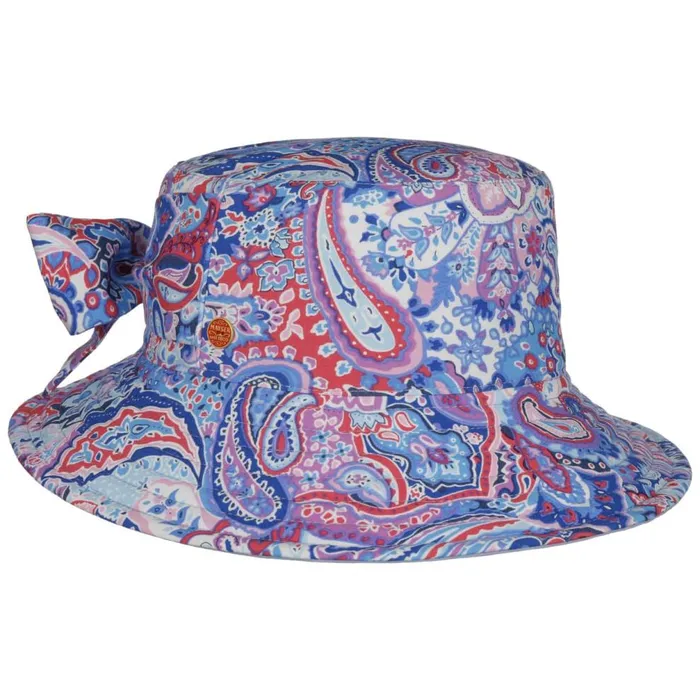 Women New Malu Paisley Reversible Hat Blue Mayser Bucket Hats Women New Malu Paisley Reversible Hat Blue Mayser Bucket Hats