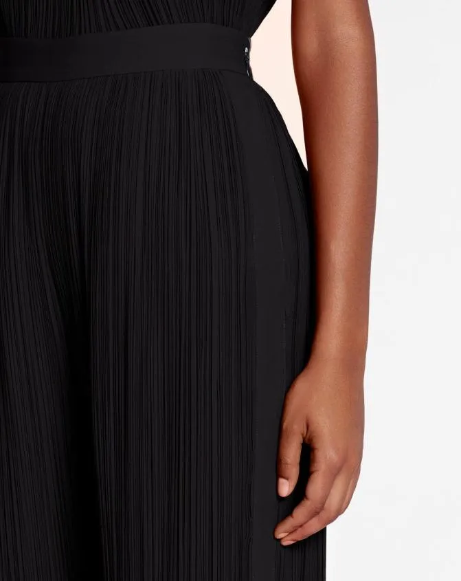 Women Pants Lanvin Pleated Pants Black Women Pants Lanvin Pleated Pants Black