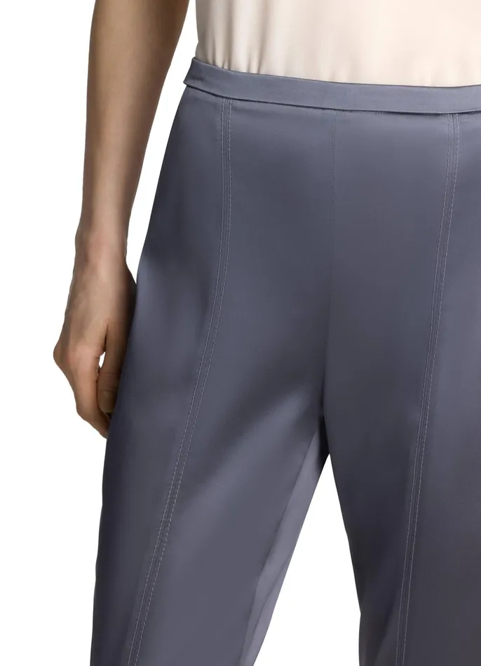 Women Pants St John Stretch Satin Pant Royal Blue Women Pants St John Stretch Satin Pant Royal Blue