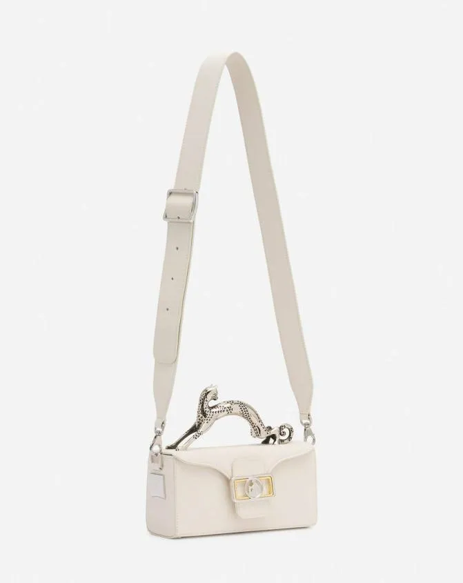 Women Pencil Lanvin Nano Pencil Cat Leather Bag Chalk Women Pencil Lanvin Nano Pencil Cat Leather Bag Chalk