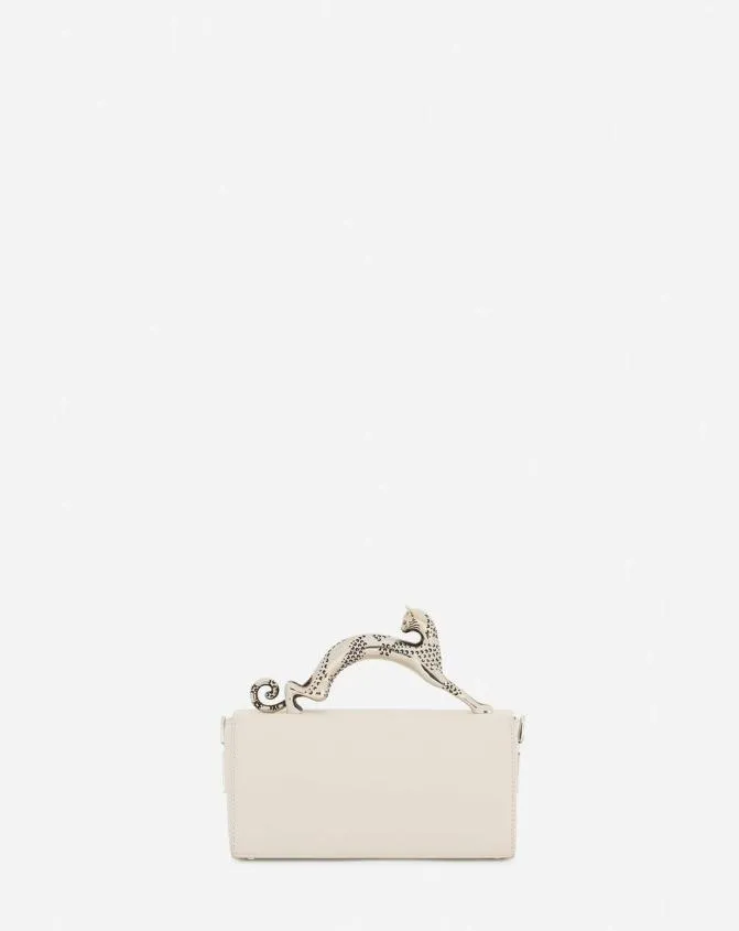 Women Pencil Lanvin Nano Pencil Cat Leather Bag Chalk Women Pencil Lanvin Nano Pencil Cat Leather Bag Chalk