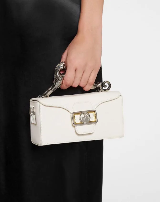 Women Pencil Lanvin Nano Pencil Cat Leather Bag Chalk Women Pencil Lanvin Nano Pencil Cat Leather Bag Chalk
