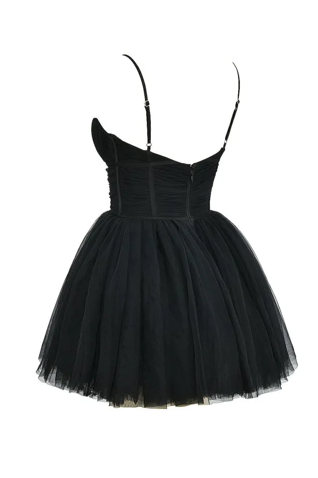 Women Princess Black Tulle Mini Dress House Of CB Dresses Women Princess Black Tulle Mini Dress House Of CB Dresses