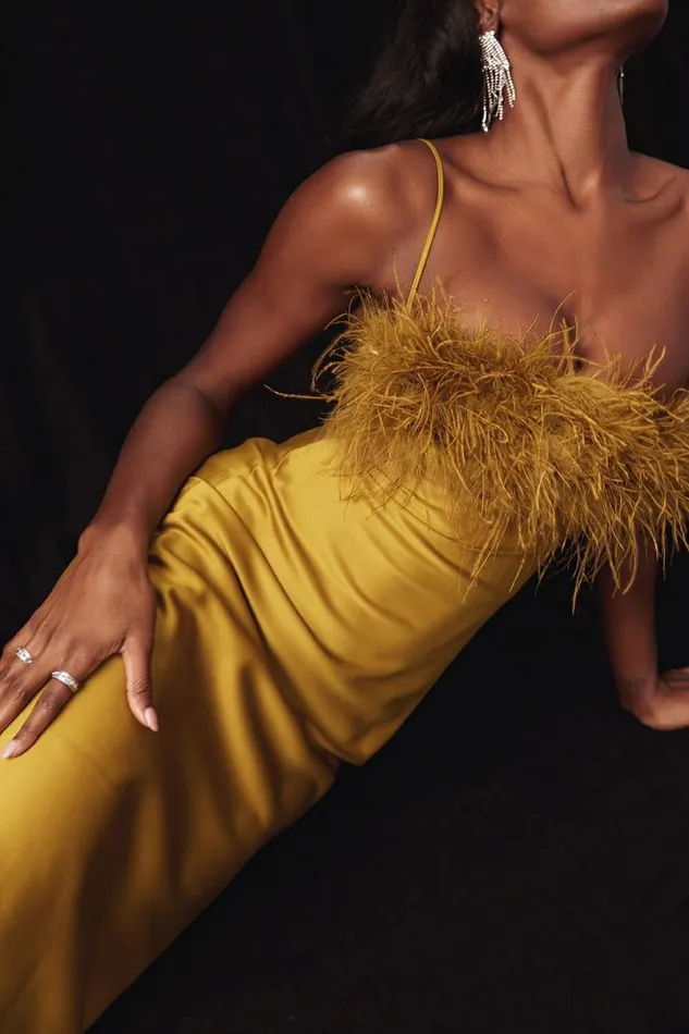 Women Renee Chartreuse Maxi Dress House Of CB Dresses Women Renee Chartreuse Maxi Dress House Of CB Dresses