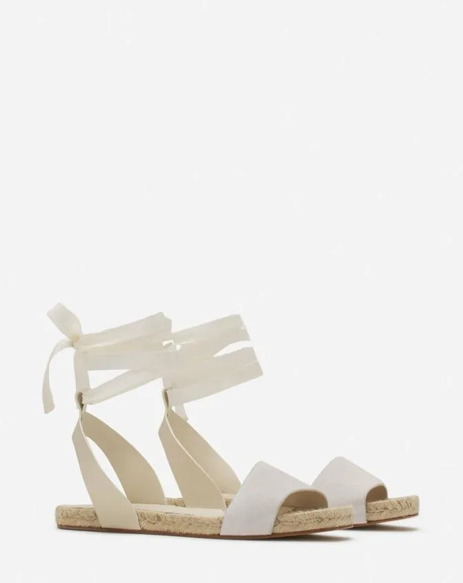 Women Sandals and Mules Lanvin Domra Flat Suede Sandals Lin Women Sandals and Mules Lanvin Domra Flat Suede Sandals Lin