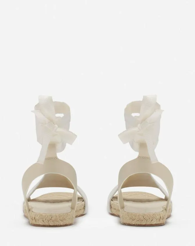 Women Sandals and Mules Lanvin Domra Flat Suede Sandals Lin Women Sandals and Mules Lanvin Domra Flat Suede Sandals Lin