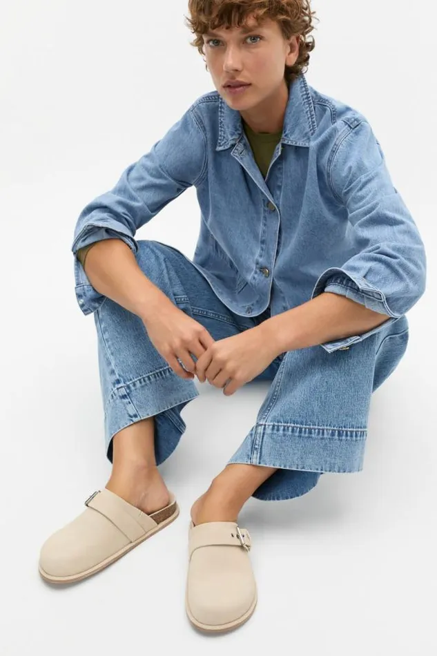 Women Sandals and Thongs Seed Heritage Luca Mule Oat