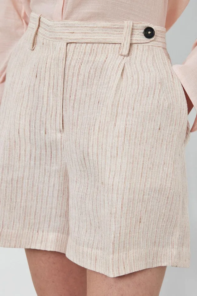 Women SARDINA 8211 Linen Bermuda Shorts 8211 Siena Massimo Alba Gifts For Her Women SARDINA 8211 Linen Bermuda Shorts 8211 Siena Massimo Alba Gifts For Her