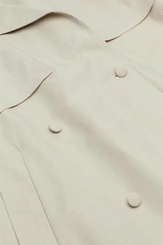 Women Scarves and Kaftans Seed Heritage Trench Cape Oat
