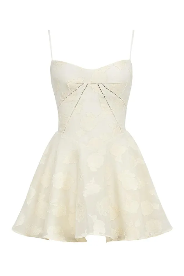 Women Serenita Vintage Cream Floral Mini Dress House Of CB Dresses Women Serenita Vintage Cream Floral Mini Dress House Of CB Dresses