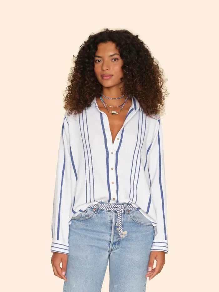 Women Shirts XRENA Cloud Blue Scout Shirt