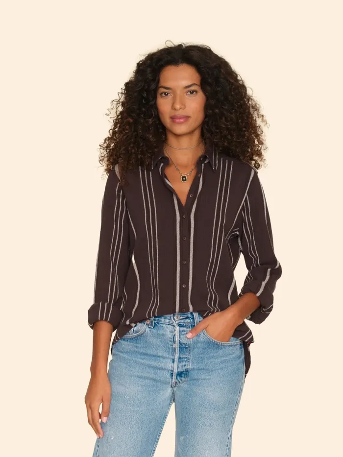 Women Shirts XRENA Night Sky Scout Shirt Women Shirts XRENA Night Sky Scout Shirt