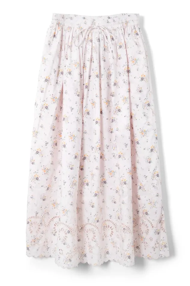 Women Skirts Damson Madder Gretchen Skirt 8211 Vintage Ditsy