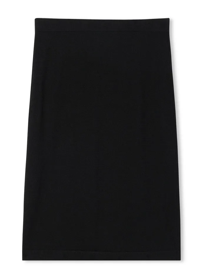 Women Skirts St John Santiago Knit Skirt Black