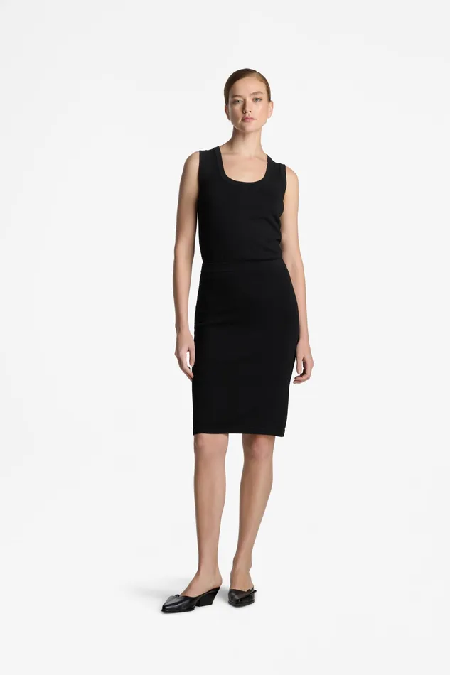 Women Skirts St John Santiago Knit Skirt Black Women Skirts St John Santiago Knit Skirt Black