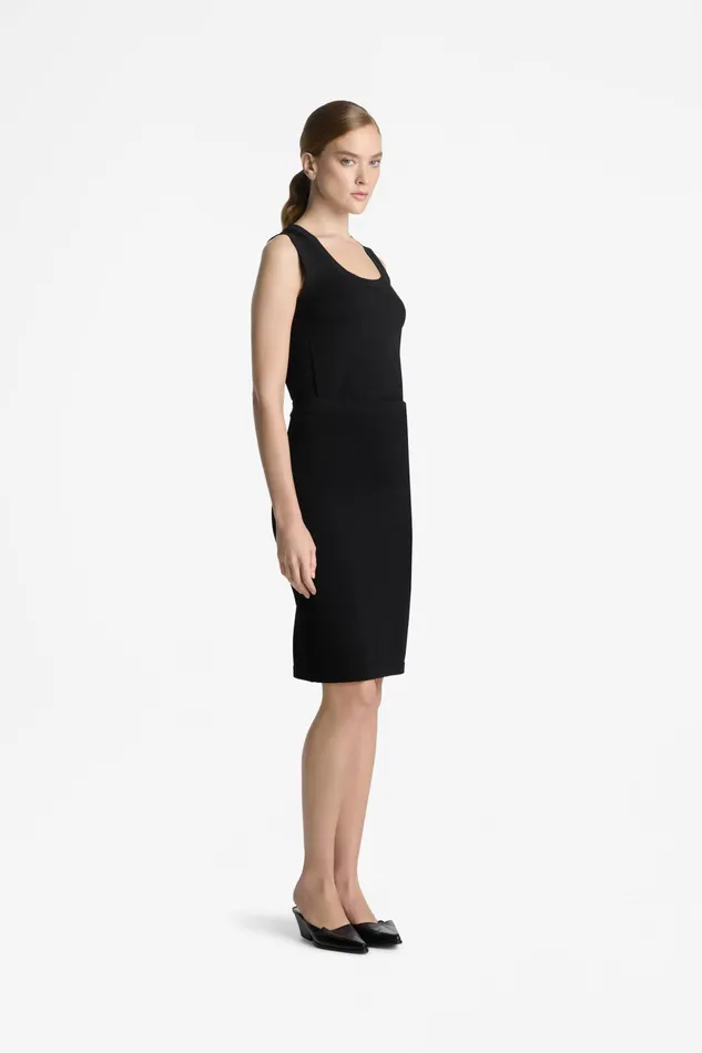 Women Skirts St John Santiago Knit Skirt Black Women Skirts St John Santiago Knit Skirt Black