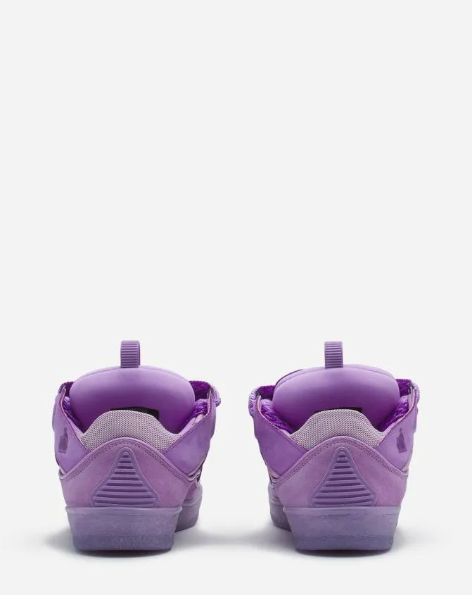 Women Sneakers Lanvin Curb Leather Sneakers Lilac Women Sneakers Lanvin Curb Leather Sneakers Lilac