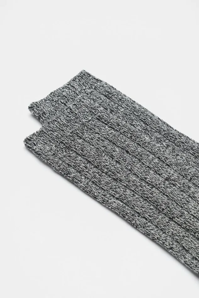Women Socks and Tights Seed Heritage Marled Boot Sock Black Twist