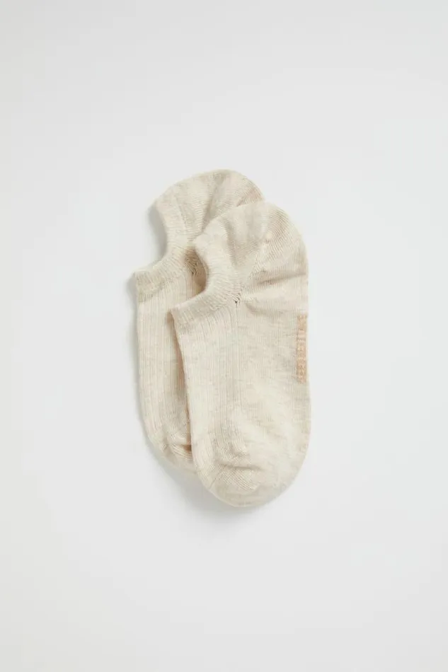 Women Socks and Tights Seed Heritage Sneaker Sock Beige Marle