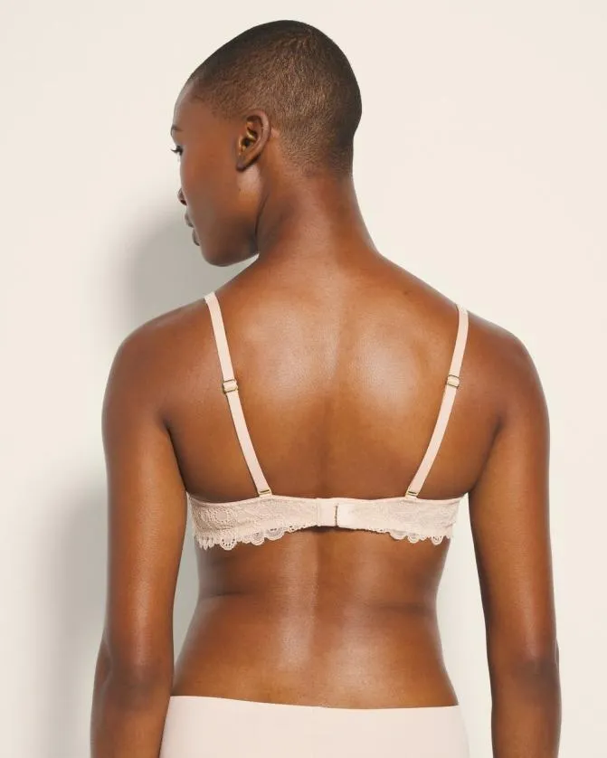 Women Soma Balconette Unlined Bra With Lace Paloma Glow