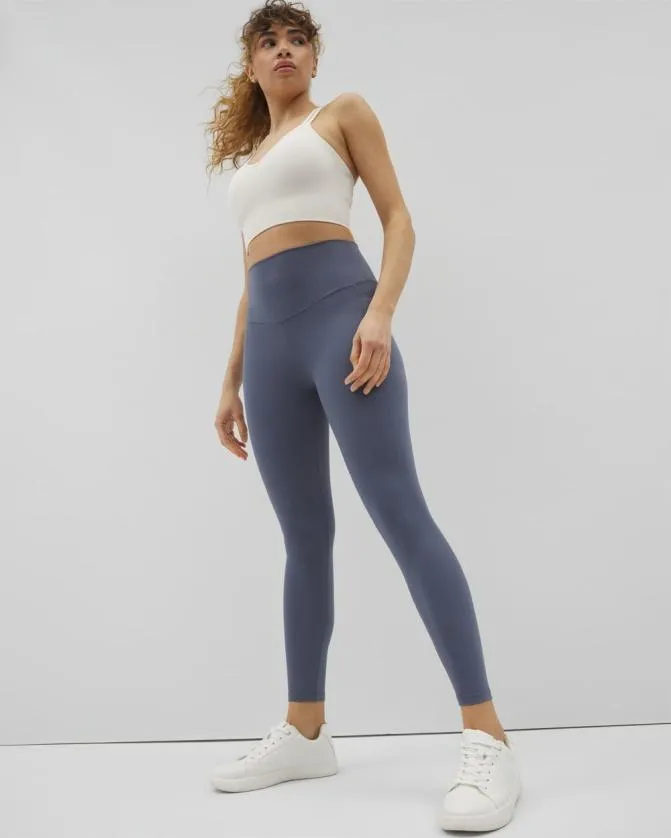 Women Soma Bottoms HighWaist Pocket Leggings Earl Gray