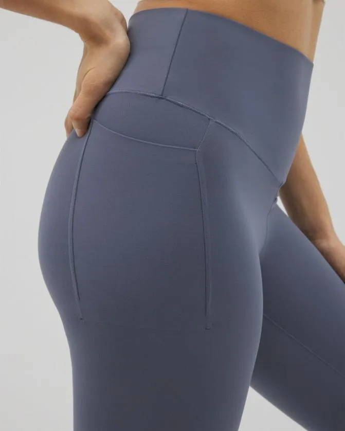 Women Soma Bottoms HighWaist Pocket Leggings Earl Gray