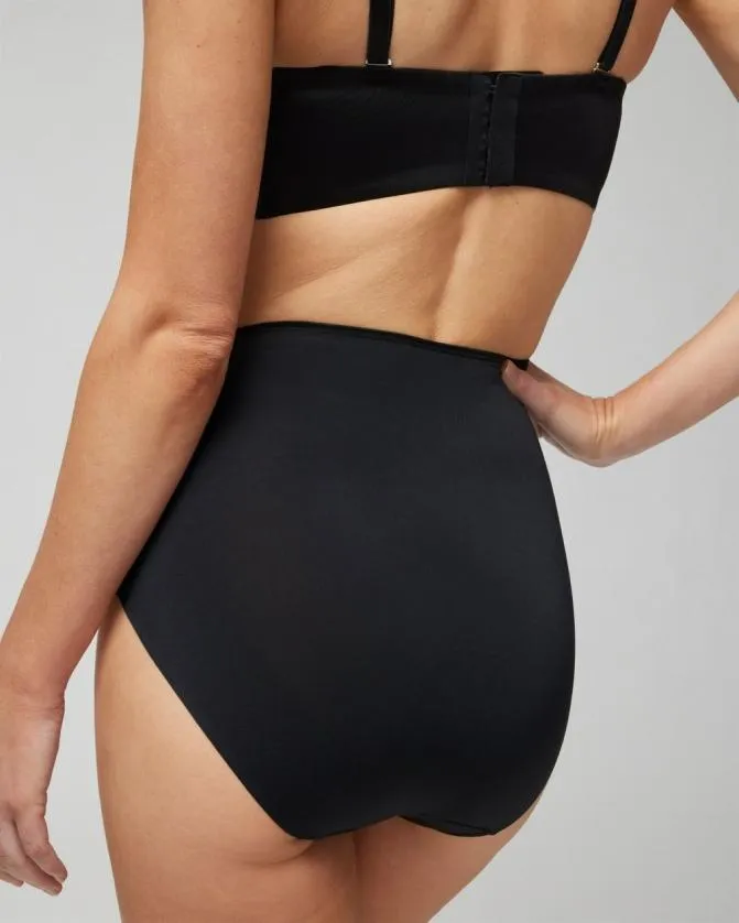 Women Soma Briefs Vanishing Tummy HighWaist Brief Panty Plumeria Dream Navy