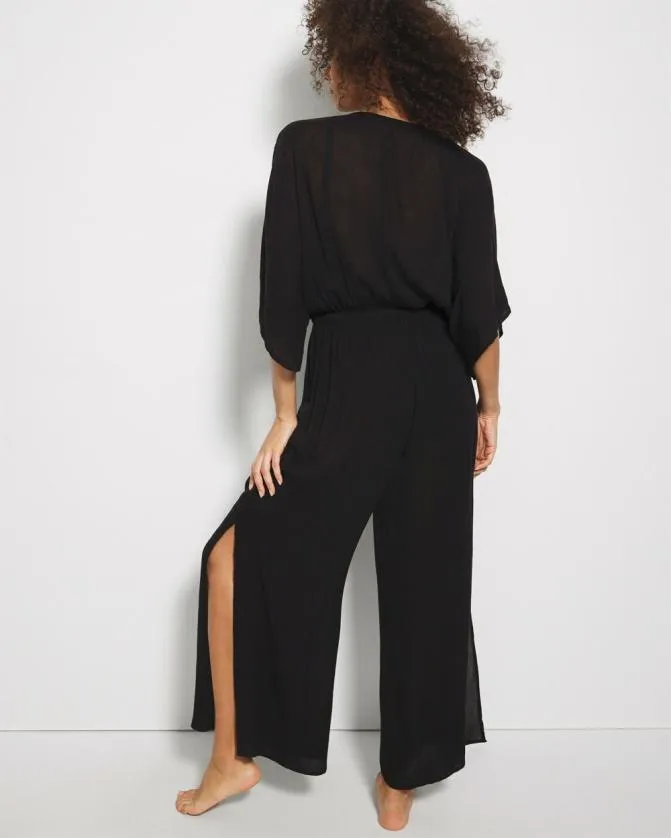 Women Soma Coverups and Accessories Bleu Rod India Bazaar Jumpsuit Black