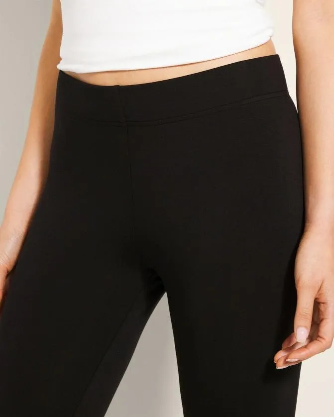 Women Soma Leggings Essential Crop Leggings Black