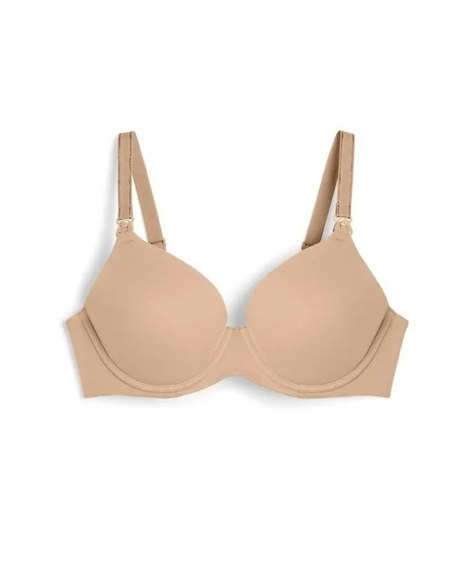 Women Soma Nursing Bras Embraceable Nursing Perfect Coverage Bra Warm Amber