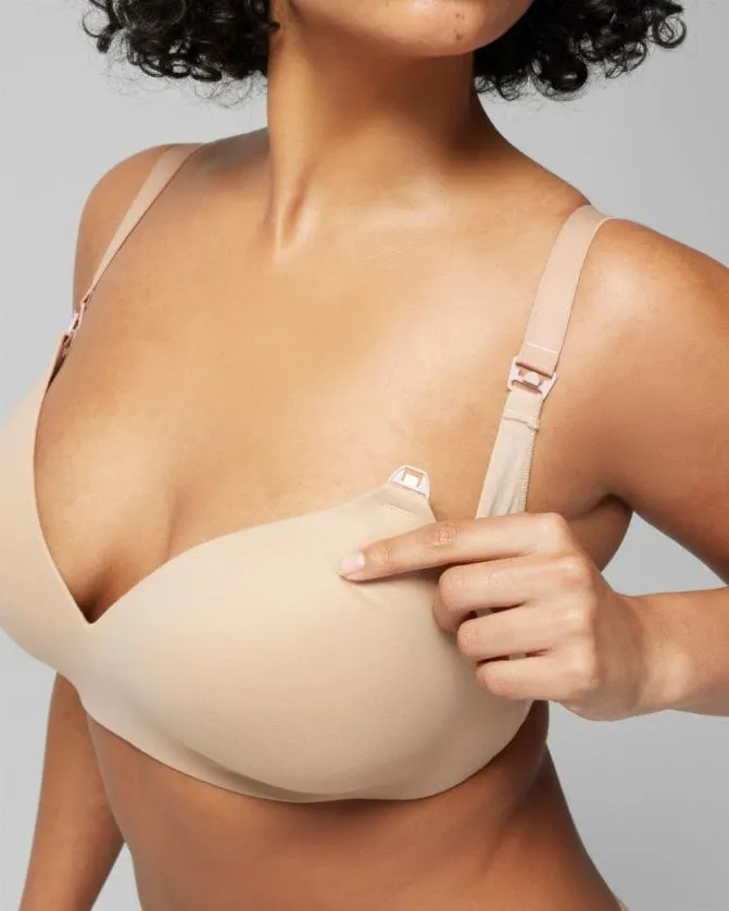 Women Soma Nursing Bras Enbliss Nursing Wireless Bra Warm Amber
