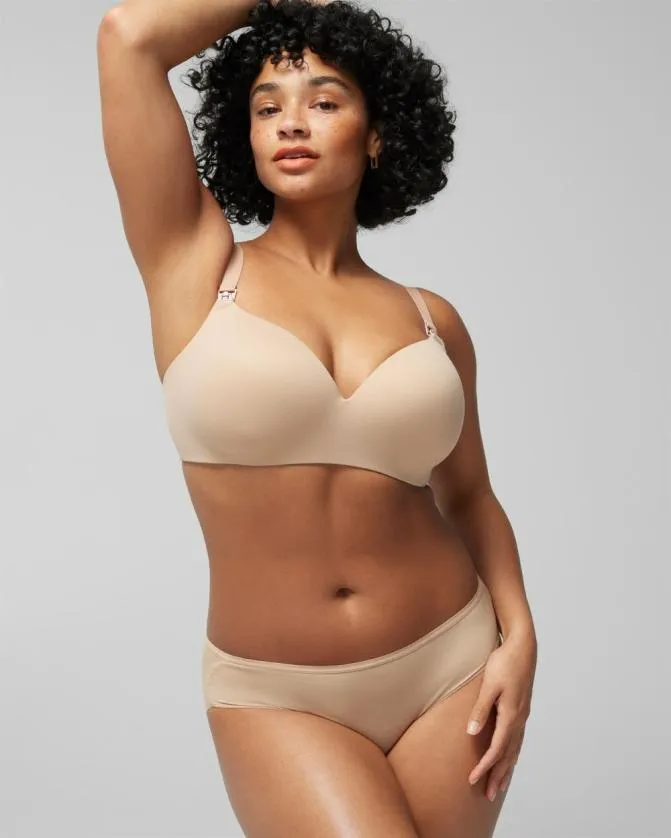 Women Soma Nursing Bras Enbliss Nursing Wireless Bra Warm Amber