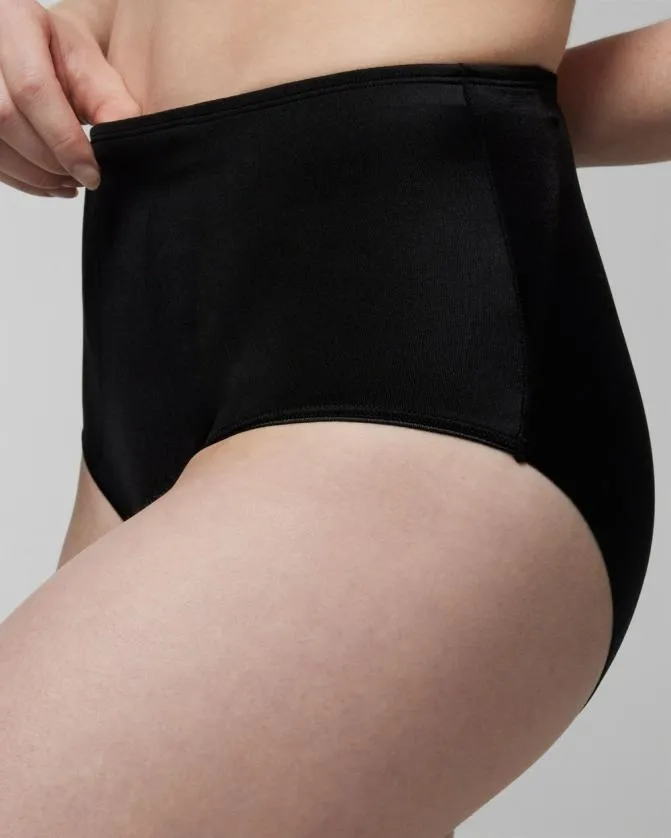 Women Soma Second Skin By MidLevel Shaping Vanishing Edge Brief Pale Sand