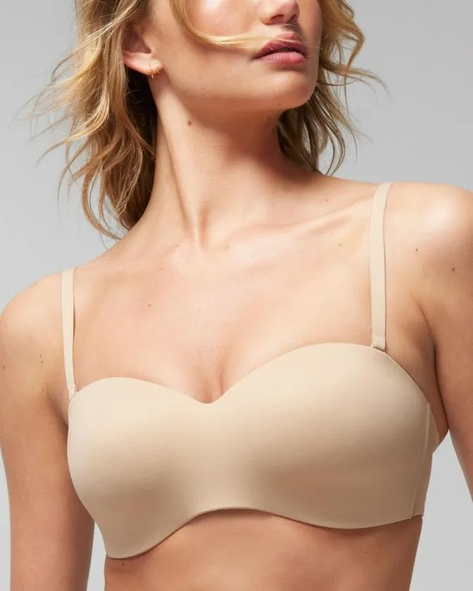 Women Soma Strapless Bras Enbliss Wireless Strapless Bra Warm Amber