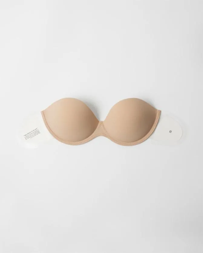 Women Soma Strapless Bras Lingerie Backless Strapless Bra Nude