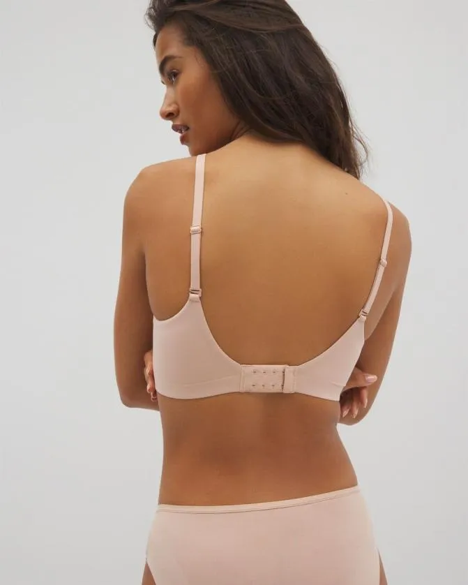 Women Soma Wireless Bras Enbliss Lace Adjustable Bralette Jacaranda