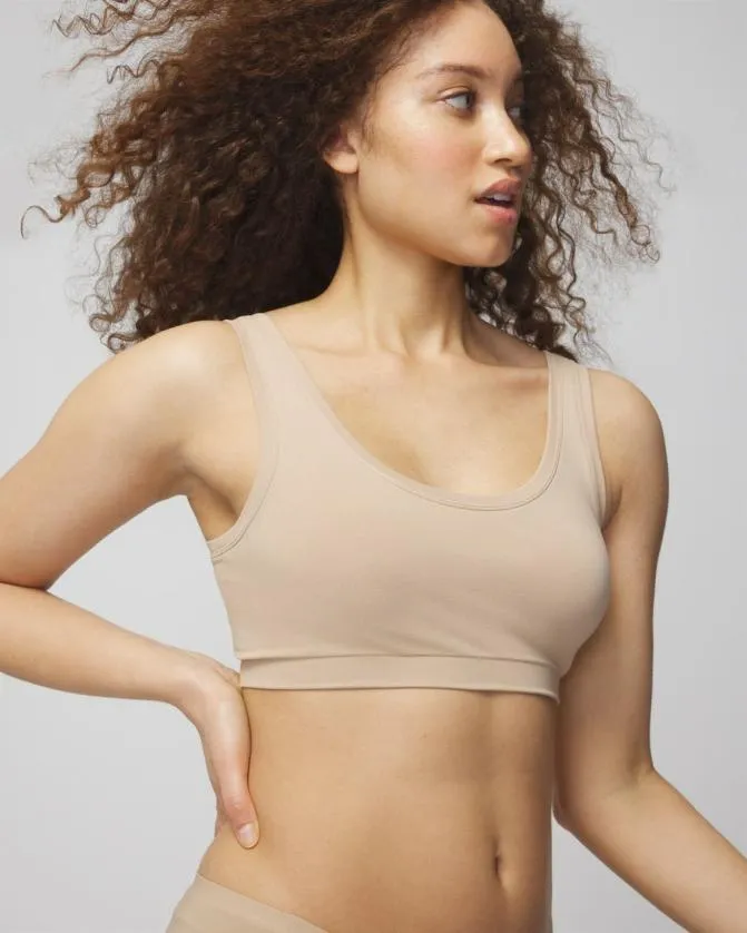 Women Soma Wireless Bras Seamless Bralette 2 Pack Blackblack