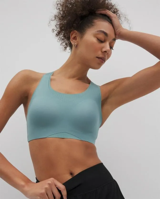 Women Soma Wireless Bras Sport Racerback Bra Making Waves