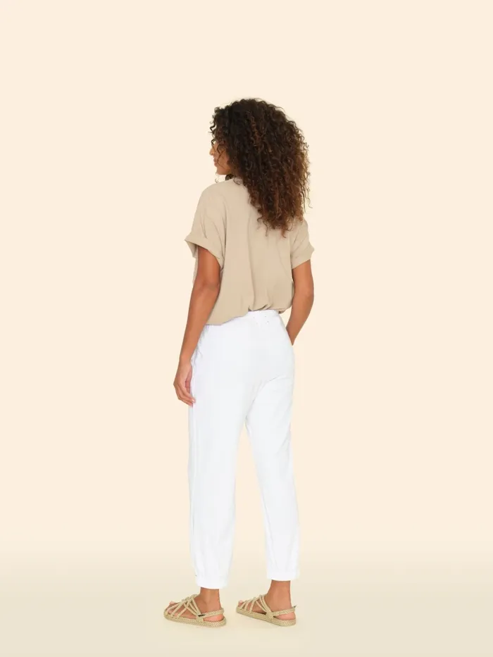 Women Sweats and Tees XRENA White Crispin Pant Women Sweats and Tees XRENA White Crispin Pant