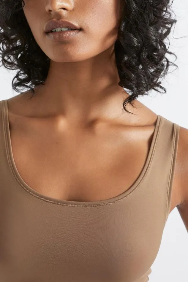 Women TShirts and Tops Seed Heritage Basic Camisole Mocha