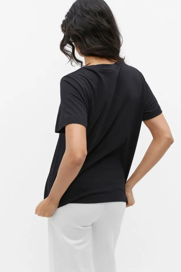 Women TShirts and Tops Seed Heritage Core Neat Tee Black