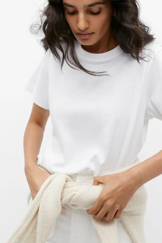 Women TShirts and Tops Seed Heritage Core Neat Tee Whisper White