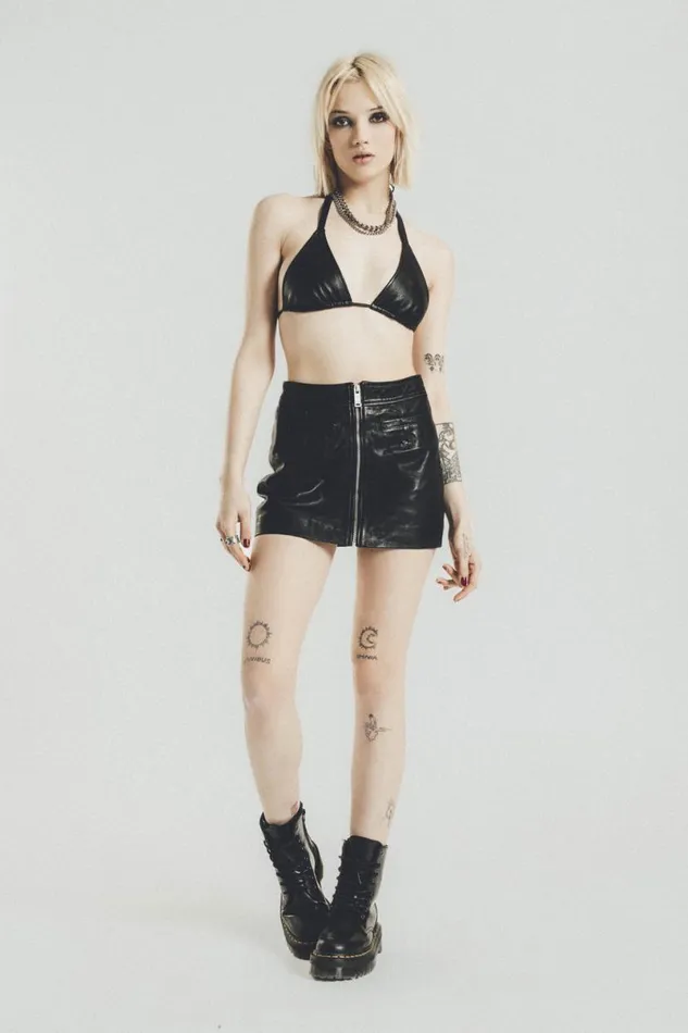 Women The Zip Ultra Mini Skirt OTHER SKIRTS and DRESSED