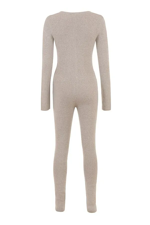 Women Tiggy Opal Marl Loungewear Jumpsuit House Of CB Loungewear Women Tiggy Opal Marl Loungewear Jumpsuit House Of CB Loungewear