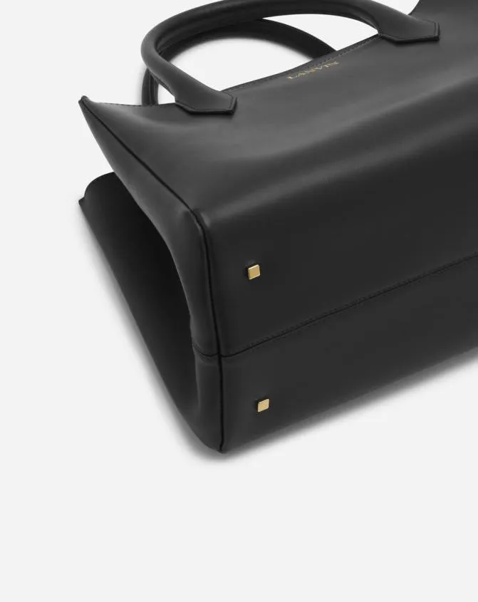 Women Tote Bags and Top Handle Bags Lanvin L039Octave By Leather Day Bag Black Women Tote Bags and Top Handle Bags Lanvin L039Octave By Leather Day Bag Black