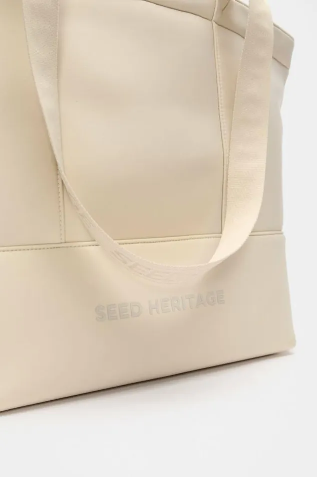 Women Tote Bags Seed Heritage Seed Overnight Tech Tote Oat
