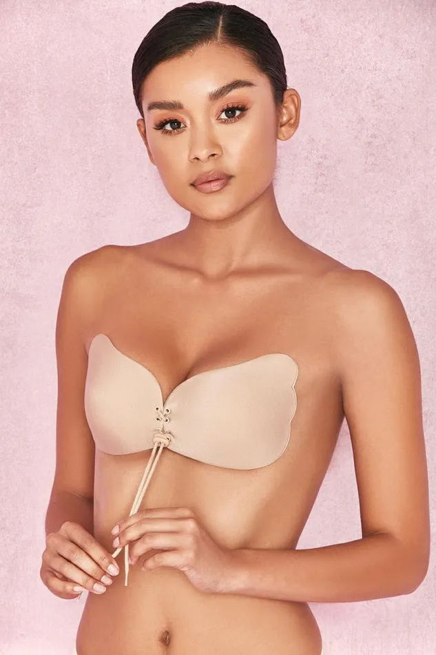Women Ultra Push Up Invisible Bra 8211 Beige House Of CB Shapewear Women Ultra Push Up Invisible Bra 8211 Beige House Of CB Shapewear