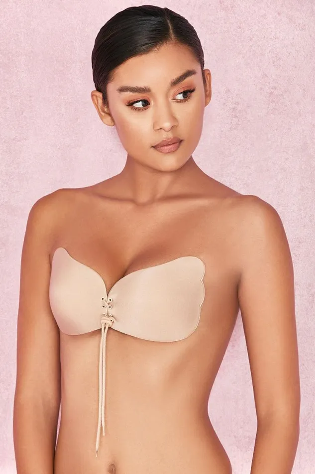 Women Ultra Push Up Invisible Bra 8211 Beige House Of CB Shapewear Women Ultra Push Up Invisible Bra 8211 Beige House Of CB Shapewear